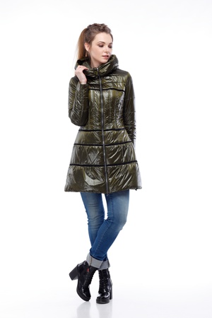 Пальто стеганое Василиса, нейлон