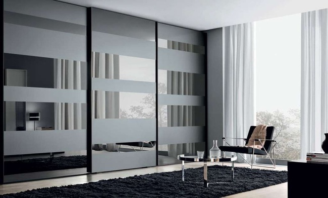 Шкаф-купе с тремя створками