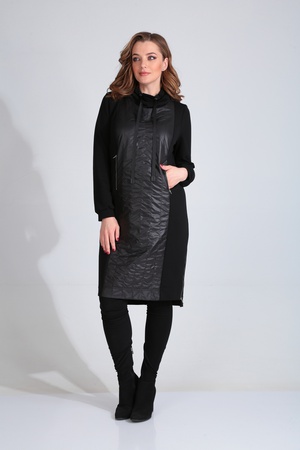 Elbise 420-124 siyah