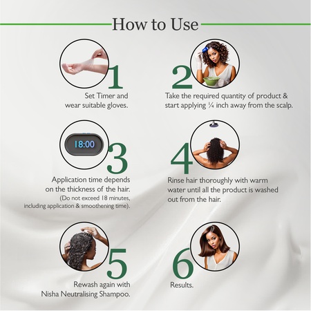 Nisha Hair Relaxer – Hair Relaxer for Curly Hair – 500g Cream Base with Aloe Vera