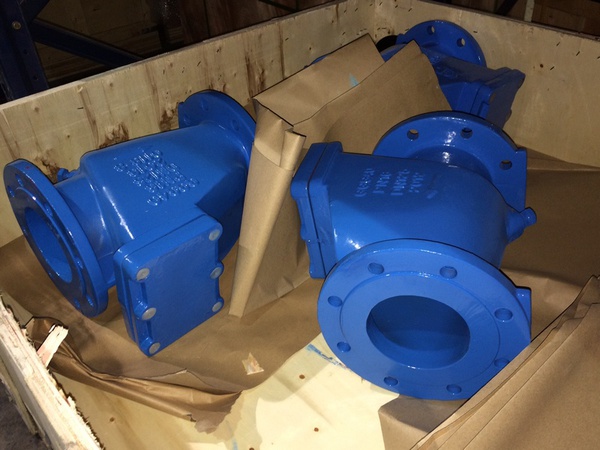 Kapatma ve kontrol vanaları.