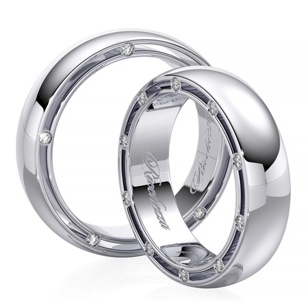 Обручальные кольца RS38