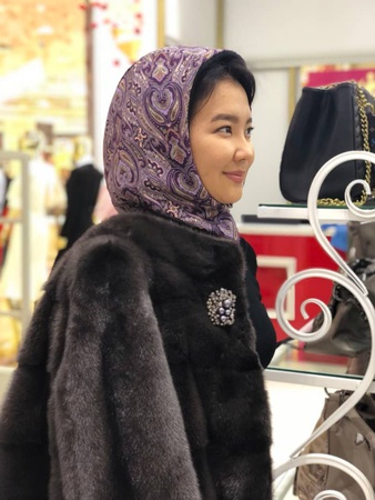 Платок-капюшон