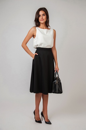 Юбка полусолнце