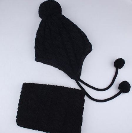 Детский комплект: Шапка + хомут