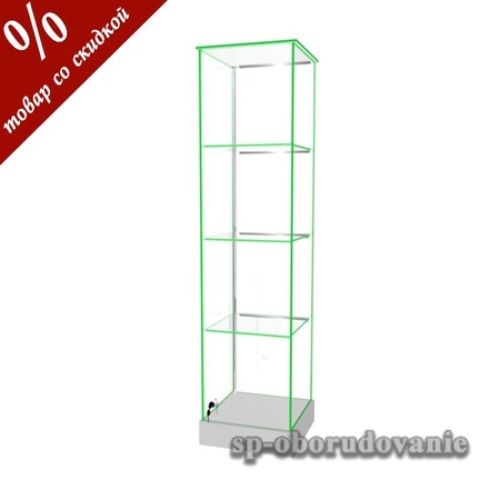 Витрина из стекла и ЛДСП