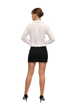 Lace Detailed Low Waist Slit Slim Fit Black Mini Skirt on Shorts