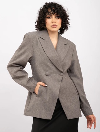 Пиджак приталенный оверсайз