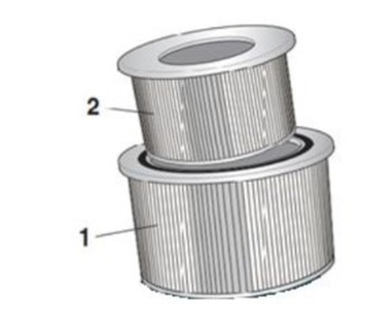 Замена фильтра масляного тумана