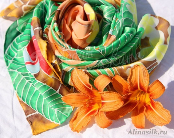 Платок-Батик