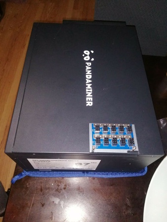 PandaMiner B7 PRO 8G، NEW، 360Mh / s، 1600W، 12 RX580، GPU Mining Rig، ETH