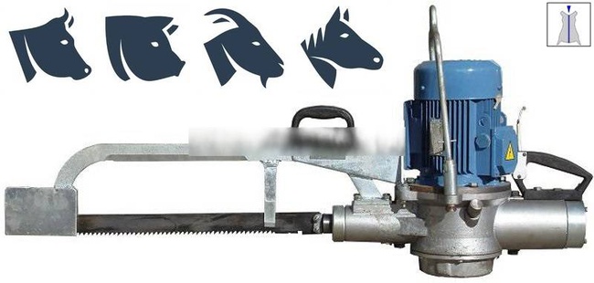 Пила Р3-ФРП-2 для распиловки туш скота