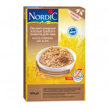 Lif içeriği yüksek tahıllar için iri yulaf-çavdar pulları