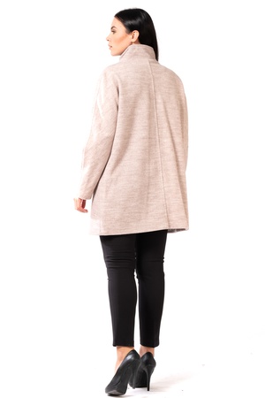 Büyük Beden Kaşe Hakim Yaka