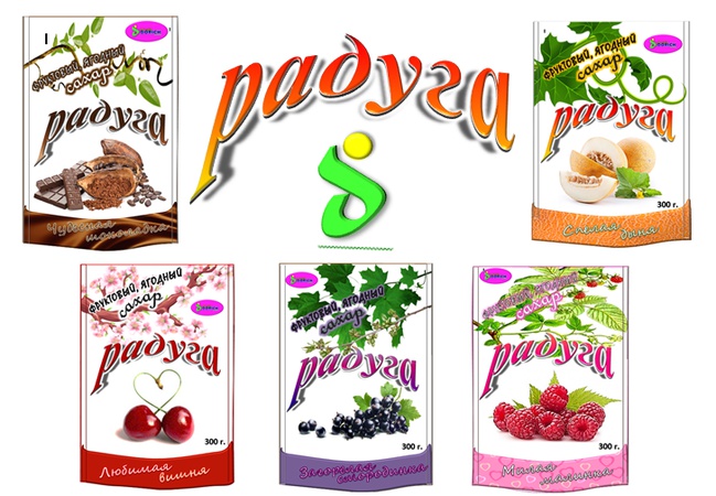 Фруктовая, ягодная "РАДУГА"