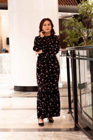 Kat uzunlukta elbise