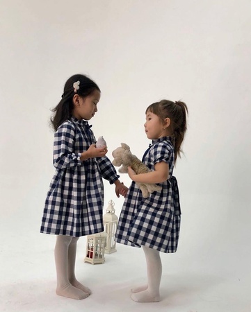 Платья для девочек из натуральных тканей