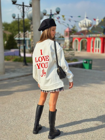 Свитшоты I love you baby ❤️