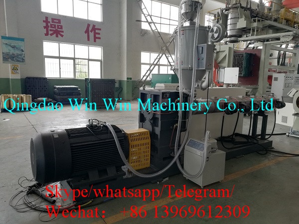 Высокопроизводительные экструзионные линии для гоза-водоснабжения/Экструзионная линия +для производства двухслойных гофротруб