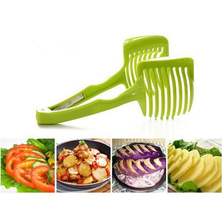 Держатель для нарезки овощей и фруктов на дольки