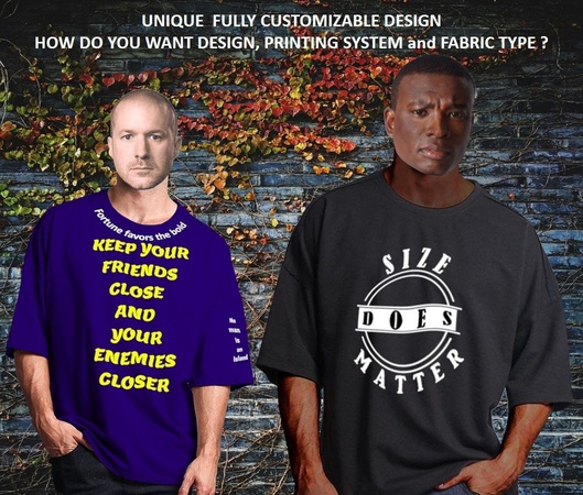 Мы производим все наши изделия из лучших тканей, с точным шитьем и высочайшим качеством печати.