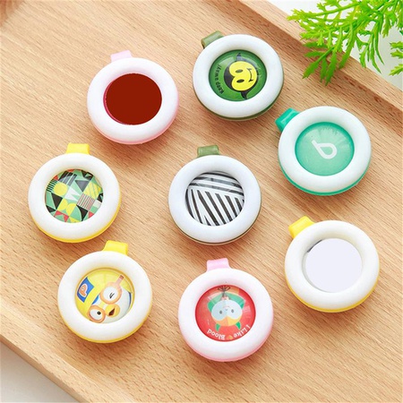 Sivrisineklerden uçucu yağlar içeren sivrisinek önleyici klips