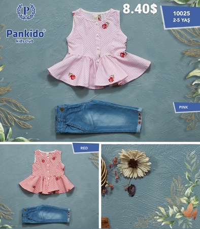 Set for girls 2-5 years old