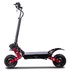 Çift Motorlu Elektrikli Scooter 6000w 60v Yetişkin İçin 11 "Off Road Yağ Lastikleri Hızlı Hız