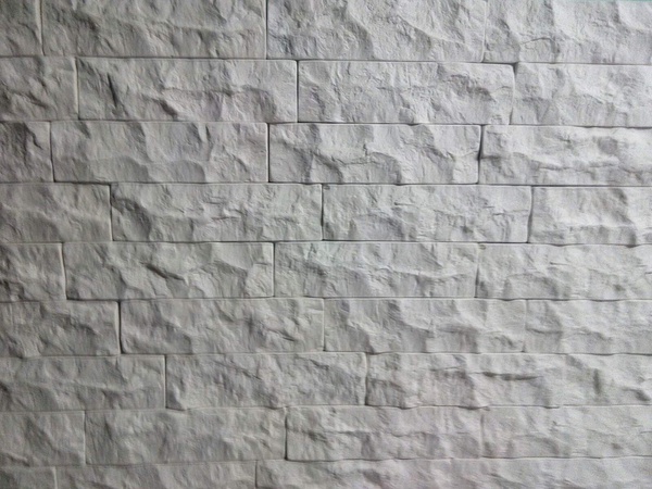 Гипсовый декоративный кирпич “Мрамор (Колотый)”.