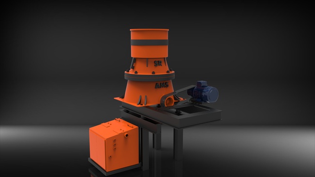 Hidrolik konik kırıcı