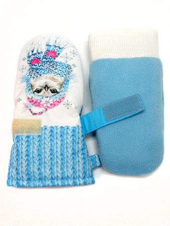 Детские варежки из мембранной ткани