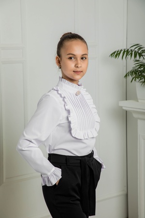 Школьная подростковая блузка