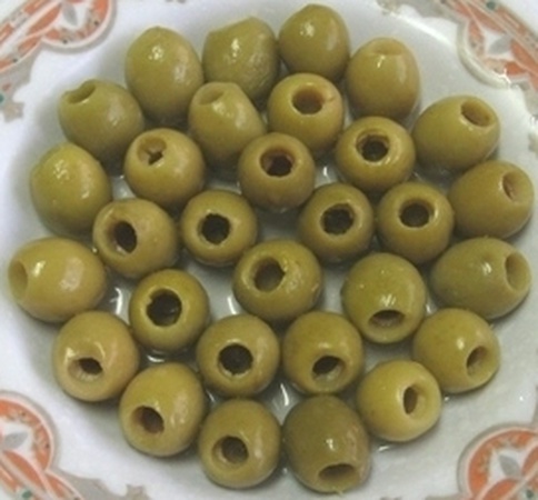 Зелёные оливки без косточек