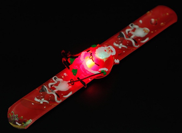 Браслет новогодний светящийся