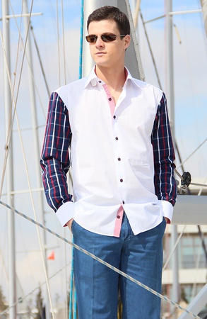 Мужская рубашка поло