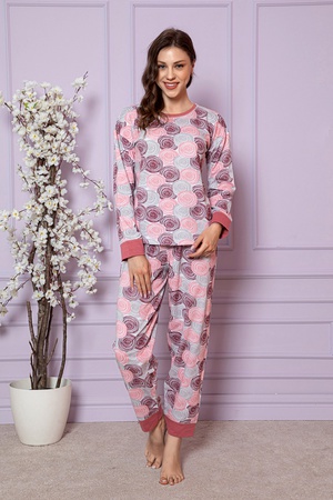 Bayan Pijama Takımı - Kışlık - Mevsimlik - S-M-L-XL