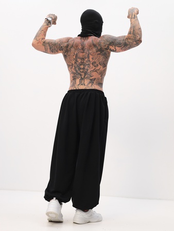 Штаны Тоджи укороченные широкие