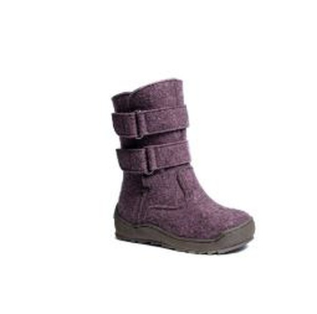 36327 Валенки дошк цв.войлок сирень шерсть тэп сир