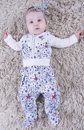 Ползунки для девочки