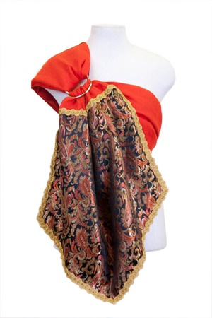 Дизайнерский слинг с кольцами Donna Vera "Сычуань"