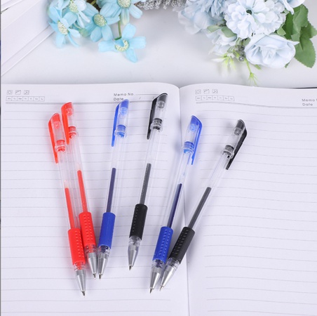 Гелевая ручка европейского стандарта 0,5 мм пуля оптом 100 шт./упак. ручка на водной основе ручка для подписи студент экзамен оптом