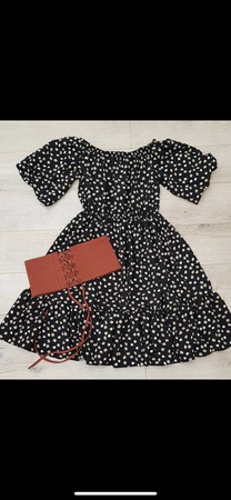 Платье крестьянка