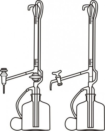 Бюретка автоматическая Пеллета, 50 мл