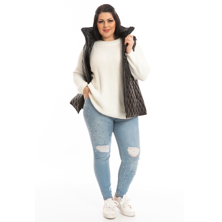 Büyük Beden Kapitone Yelek