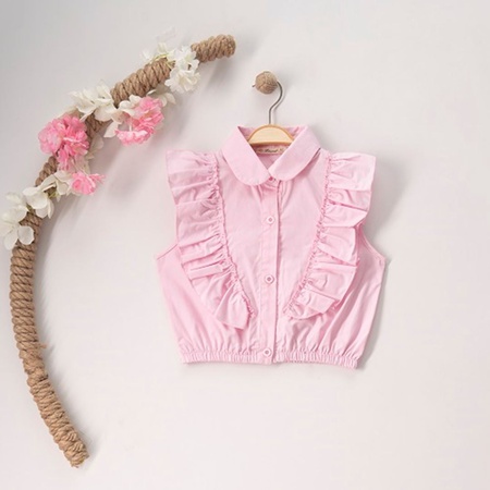 Toptan Kız Çocuk Gömlek 7-10 Yaş