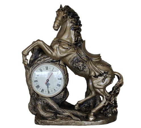 Часы Конь золото