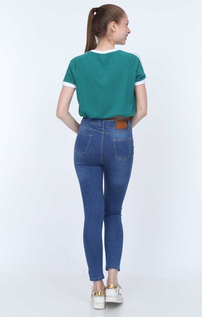 Full Power Likra Yüksek Bel Full Power Likra Kadın Kot