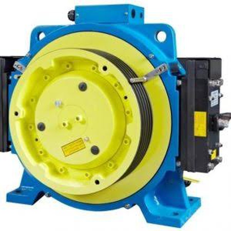 Kinetek gearless elevator machine