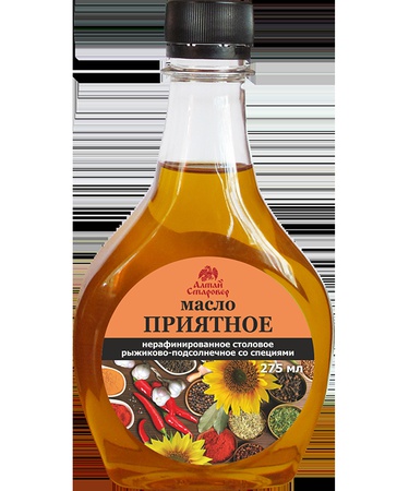 Масло "Приятное", 275 мл