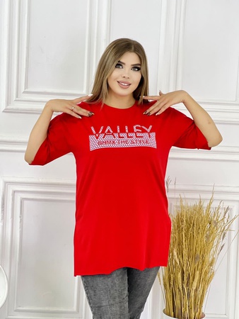 Футболка 042 красный